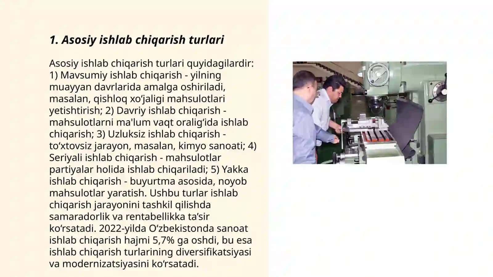 Asosiy va yordamchi ishlab chiqarish harajatlari hisobi 3