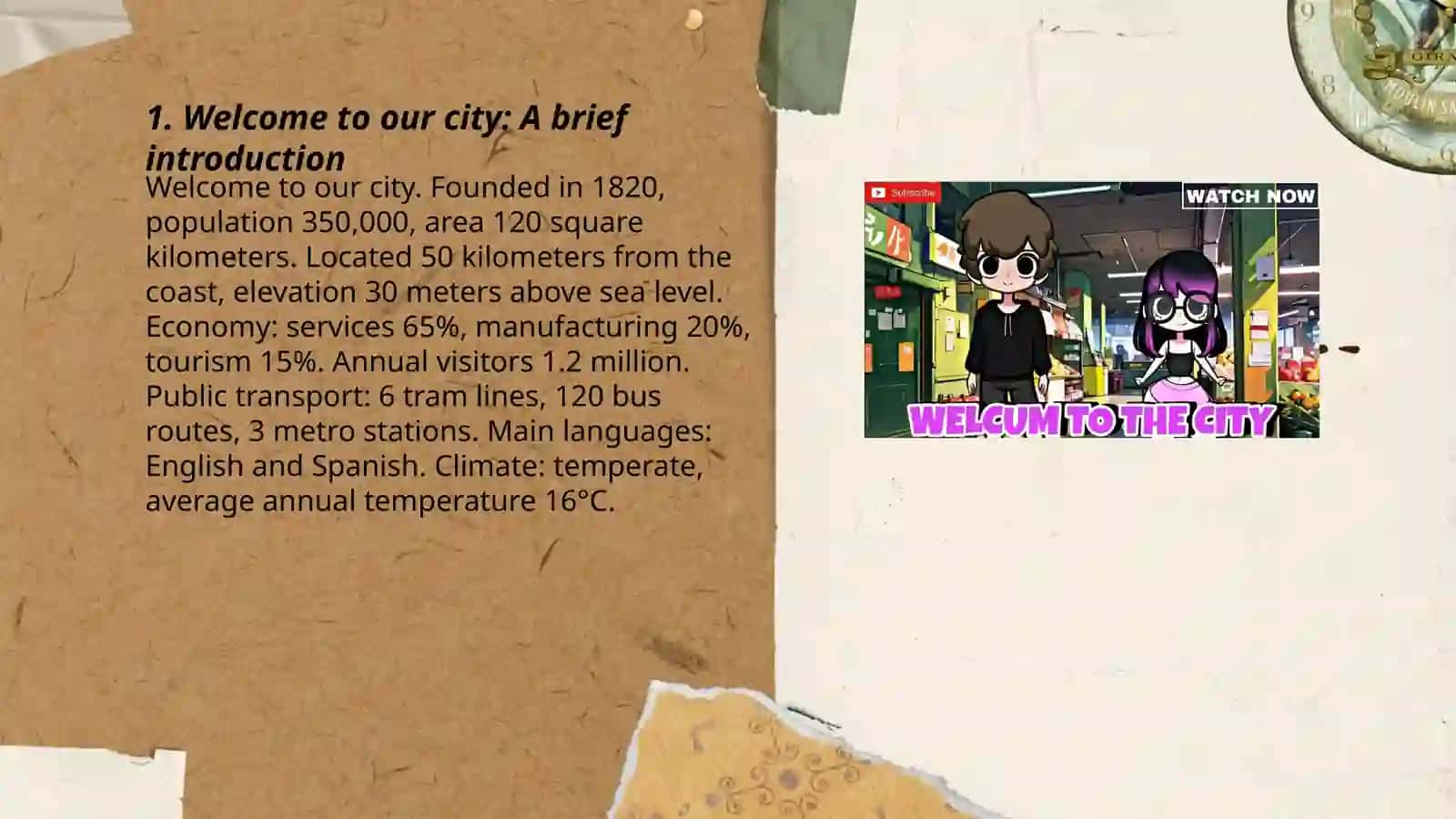 Welcome to our city 3