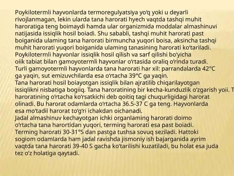TURLI IQLIM SHAROITLARIDA TERMOREGULYATSIYA 3