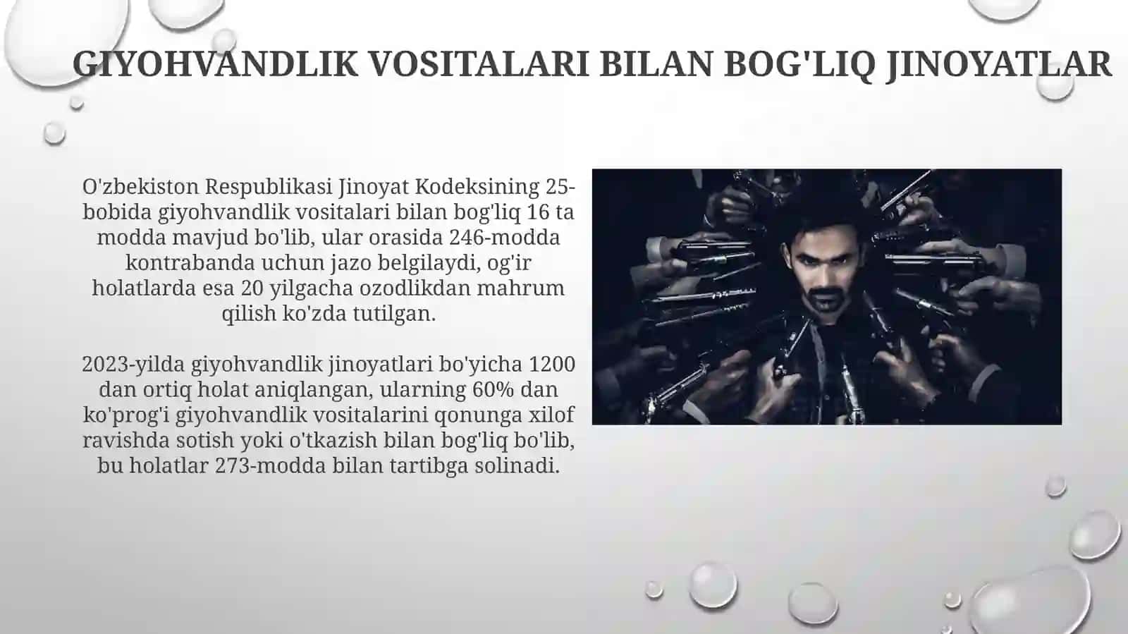 Jinoyatning og'ir turlari haqida 3