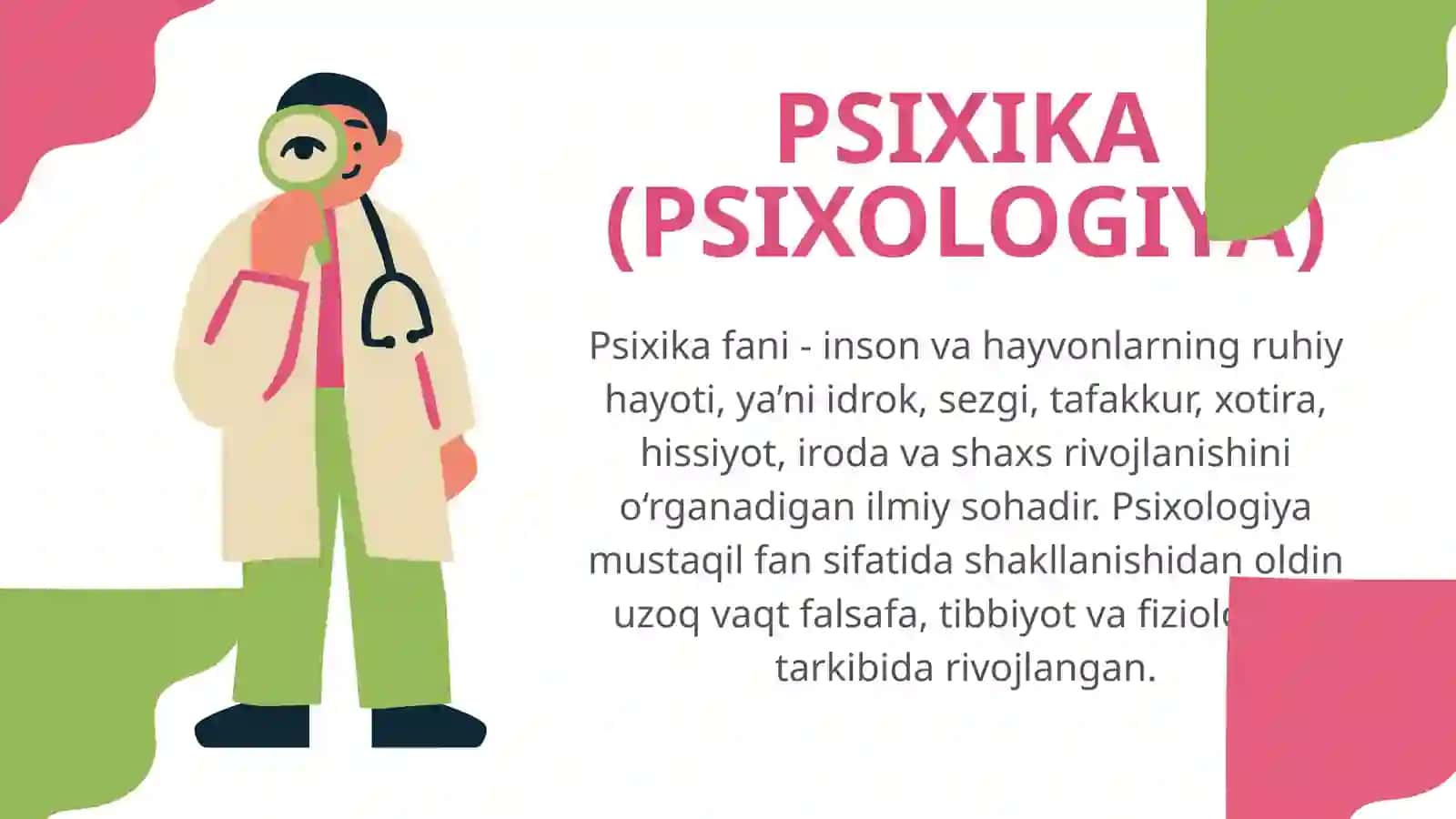 PSIXIK VA FIZIOLOGIK JARAYONLARNING O’ZARO BOG’LIQLIGI 3