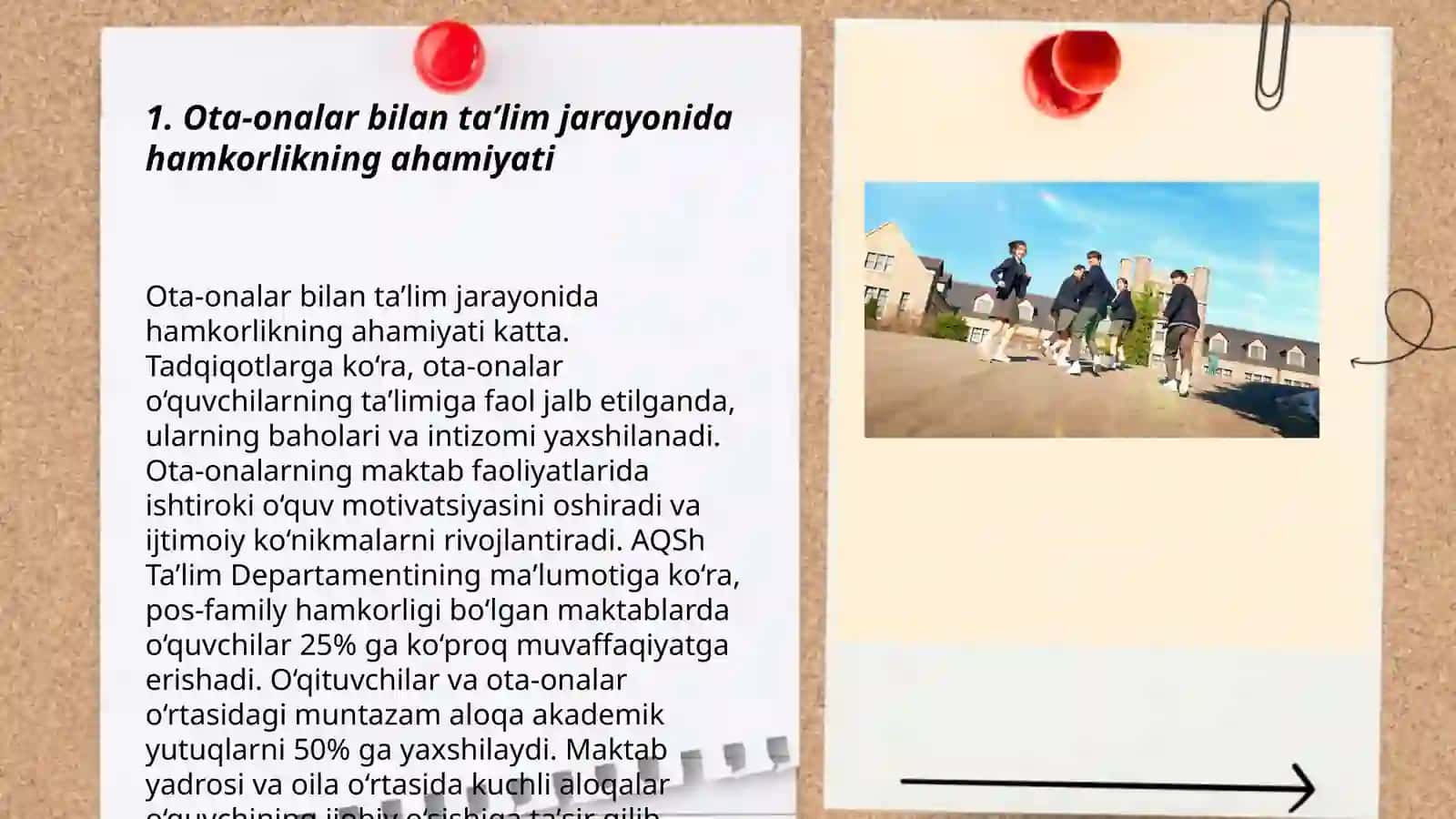 Yordamga muhtoj bolalarni ta'lim tizimiga jalb etishda ota-onalar va jamoatchilik bilan ishlash 3