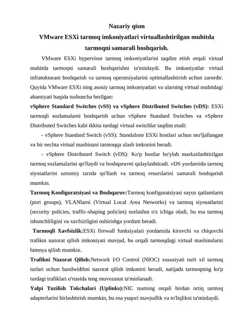 Virtual tarmoq texnologiyasi 3
