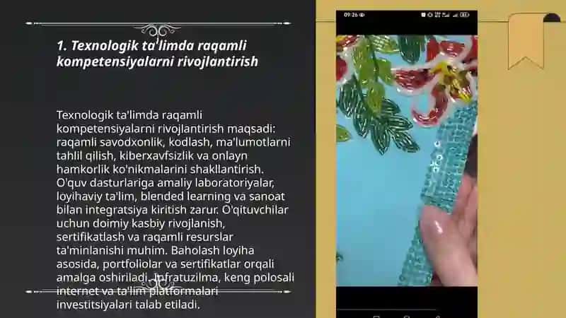 Texnologik ta'limda raqamli kompetensiyalarni rivojlantirish 3