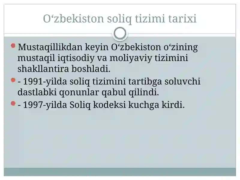 Soliq tushunchasi va uning vazifalari 3
