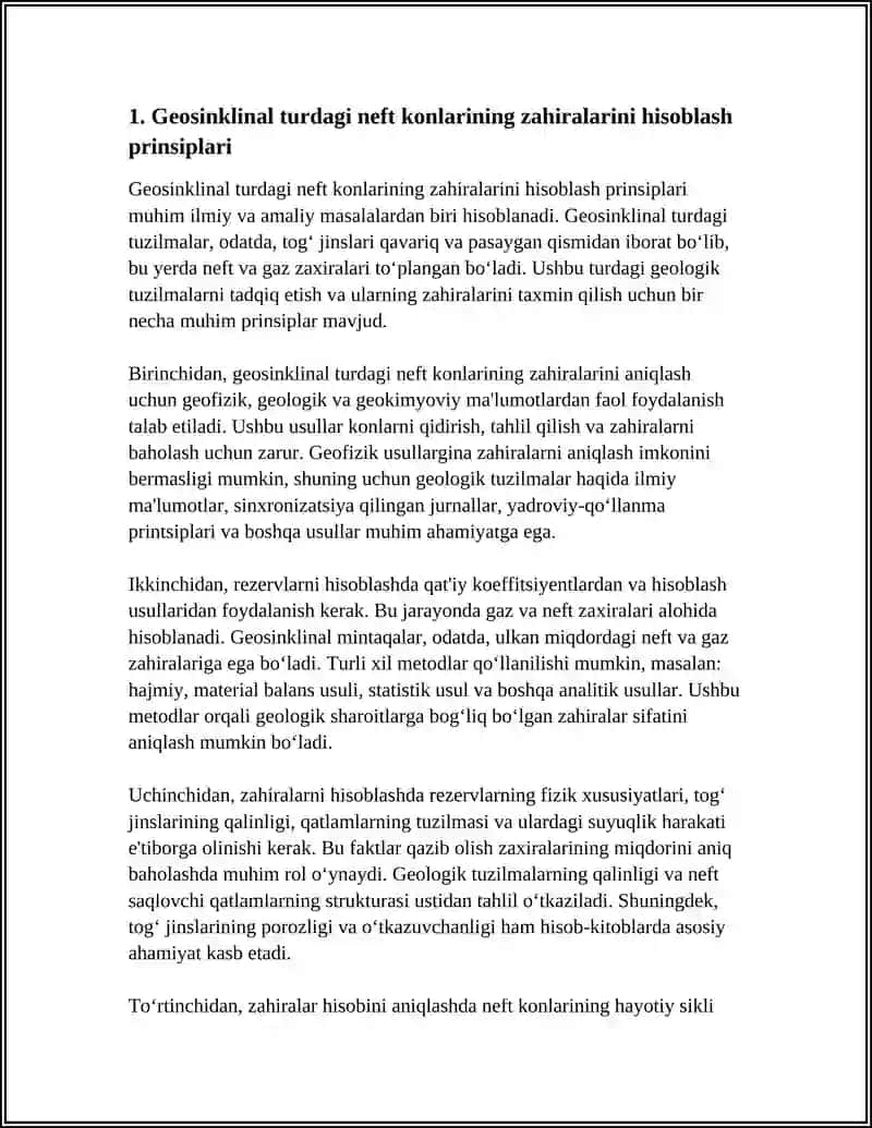 GEOSINKLINAL TURDAGI NEFT KONLARINING ZAHIRALARINI HISOBLASH 3