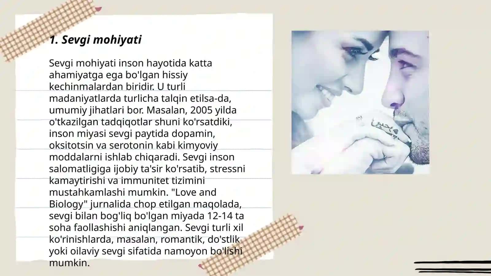 Sevgi haqida 3