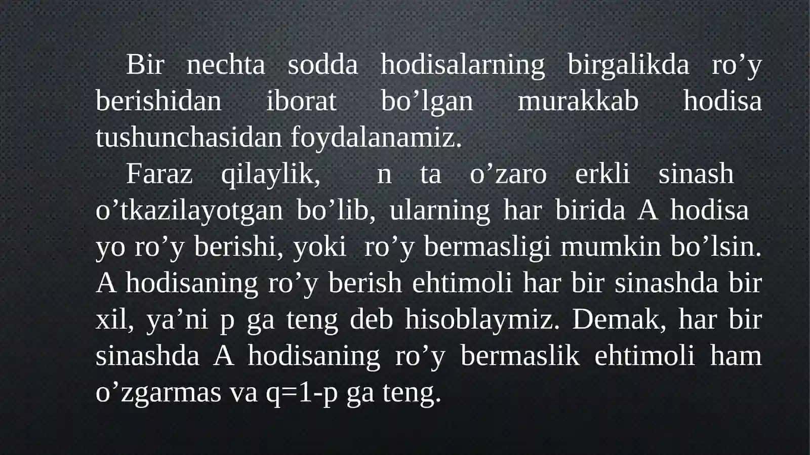 Erkli sinovlar ketma-ketligi 3