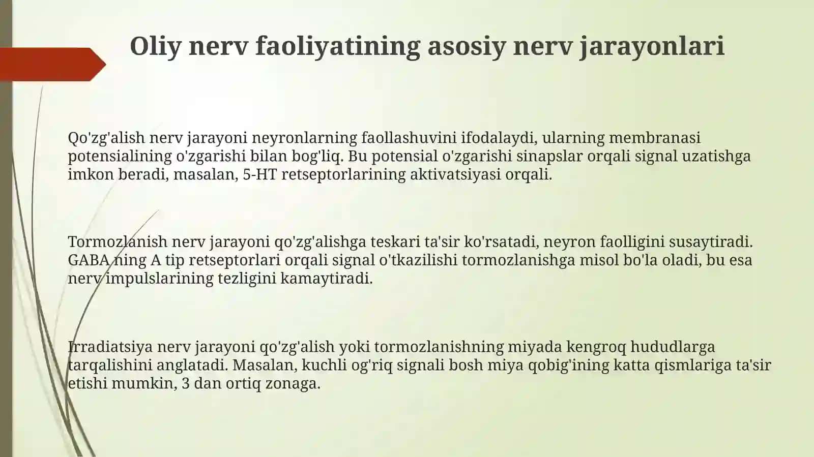 Oliy nerv faoliyati va xotira xususiyatlarini aniqlash 3