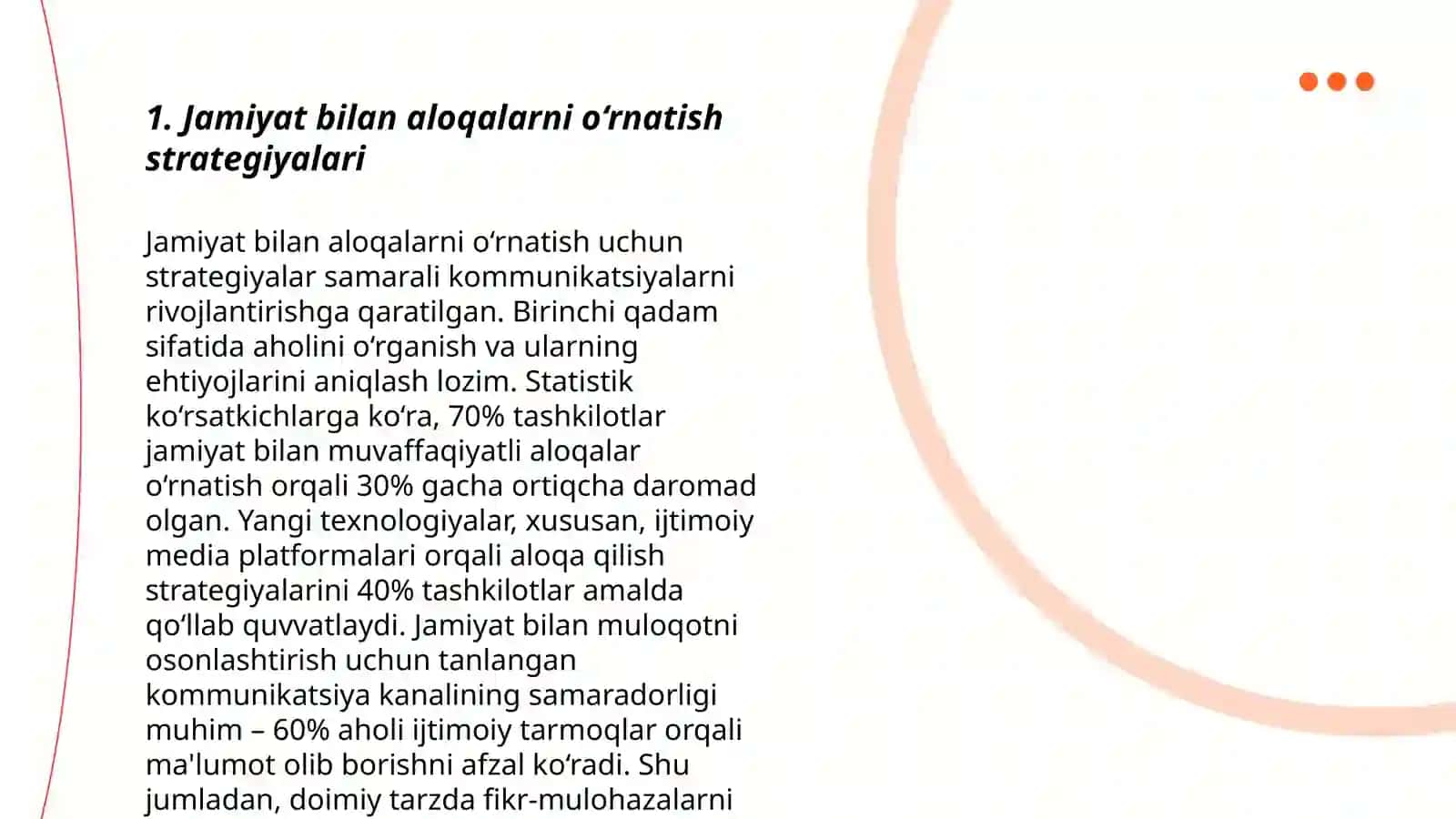 Marketing kommunikatsiyalari tizimidajamoatchilik bilan aloqalar 3
