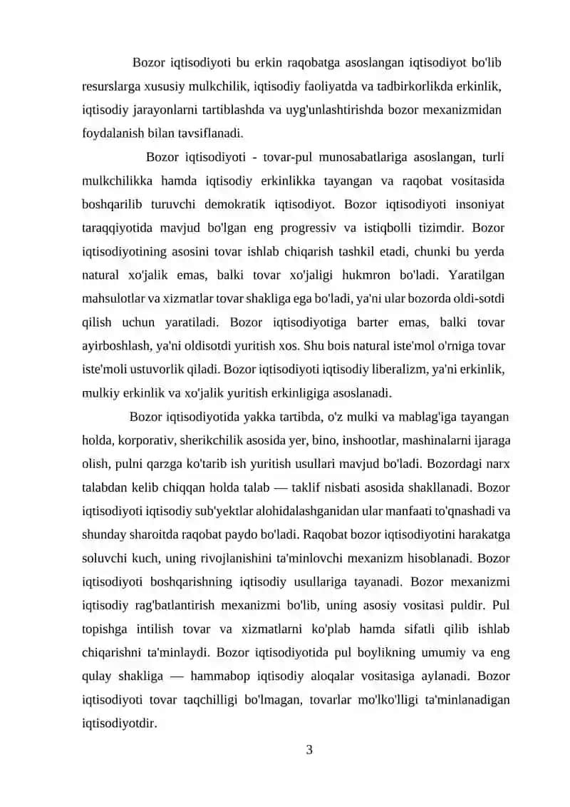Iqtisodiyotni Tartiblashning Bozor Mexanizmi 3