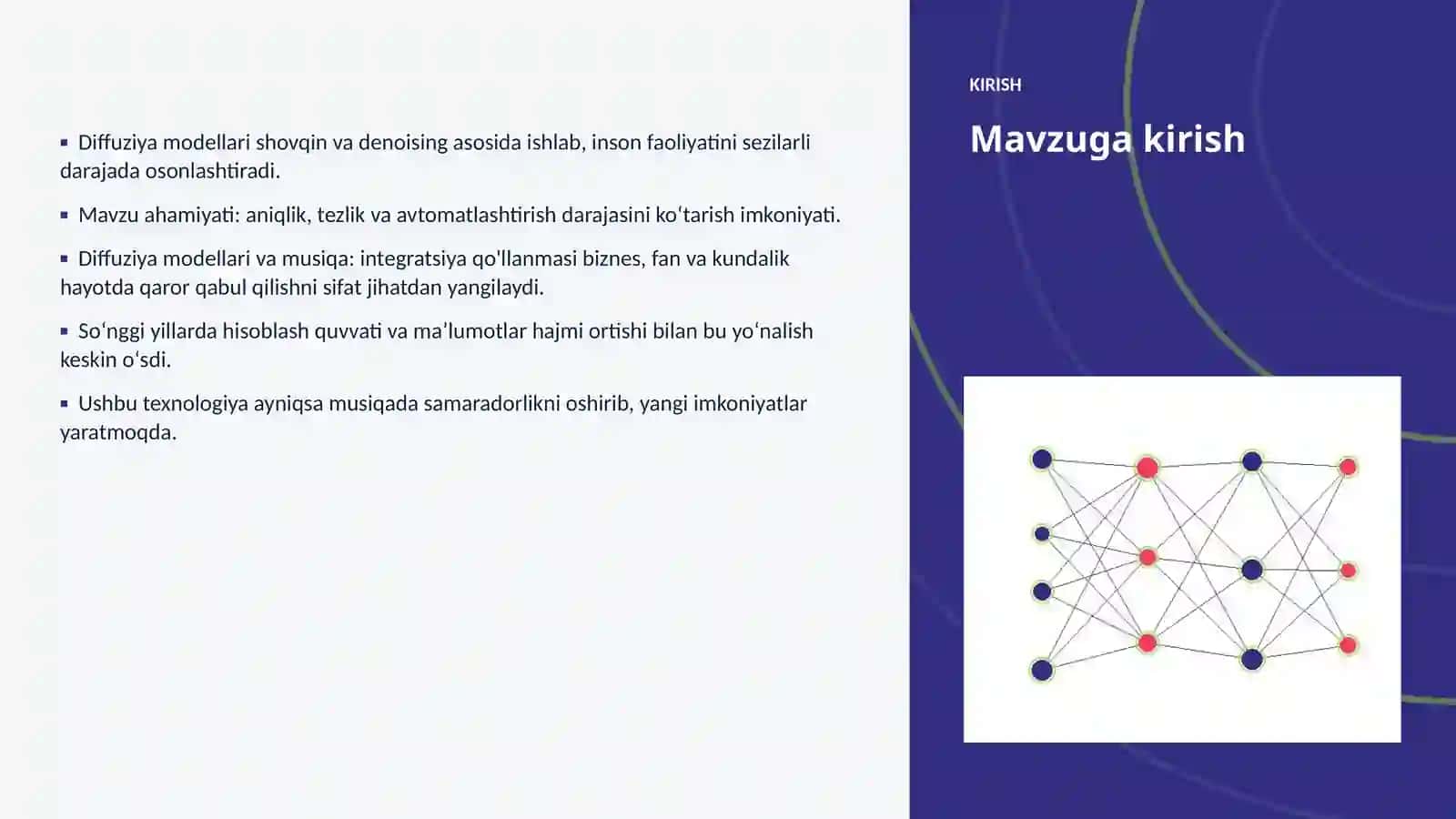 Sun'iy intellekt • Professional Taqdimot: Diffuziya modellari va musiqa: integratsiya qo'llanmasi 3