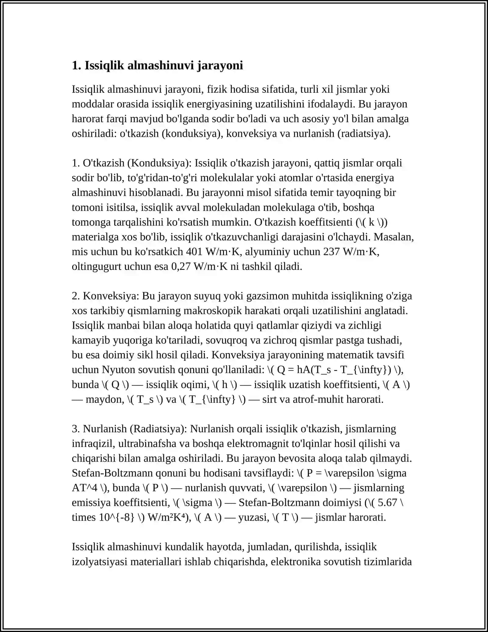 ISSIQLIK ALMASHINUV APPARATLARI 3