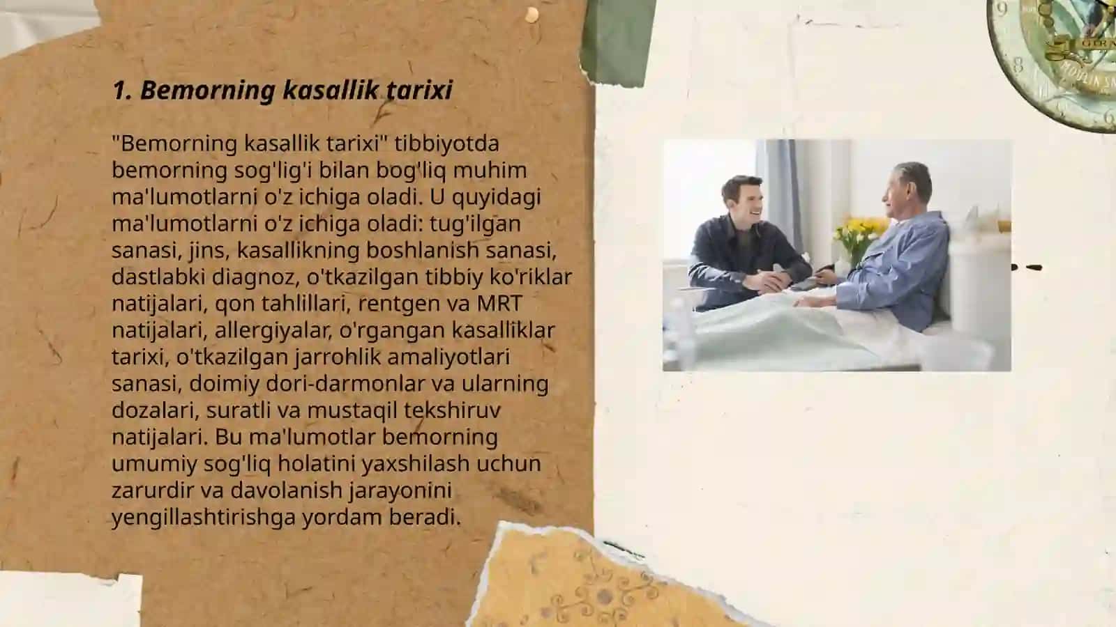 Bemor hikoyasi 3