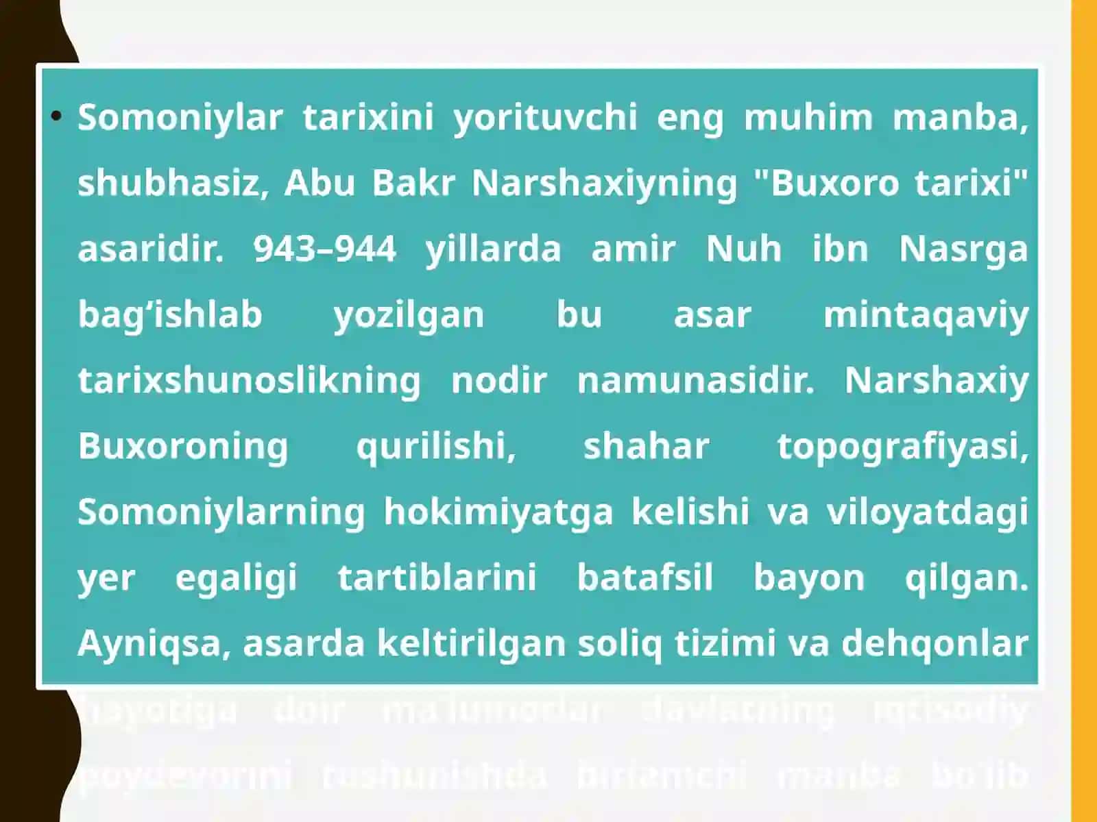 Somoniylar davlati tarixshunosligi 3