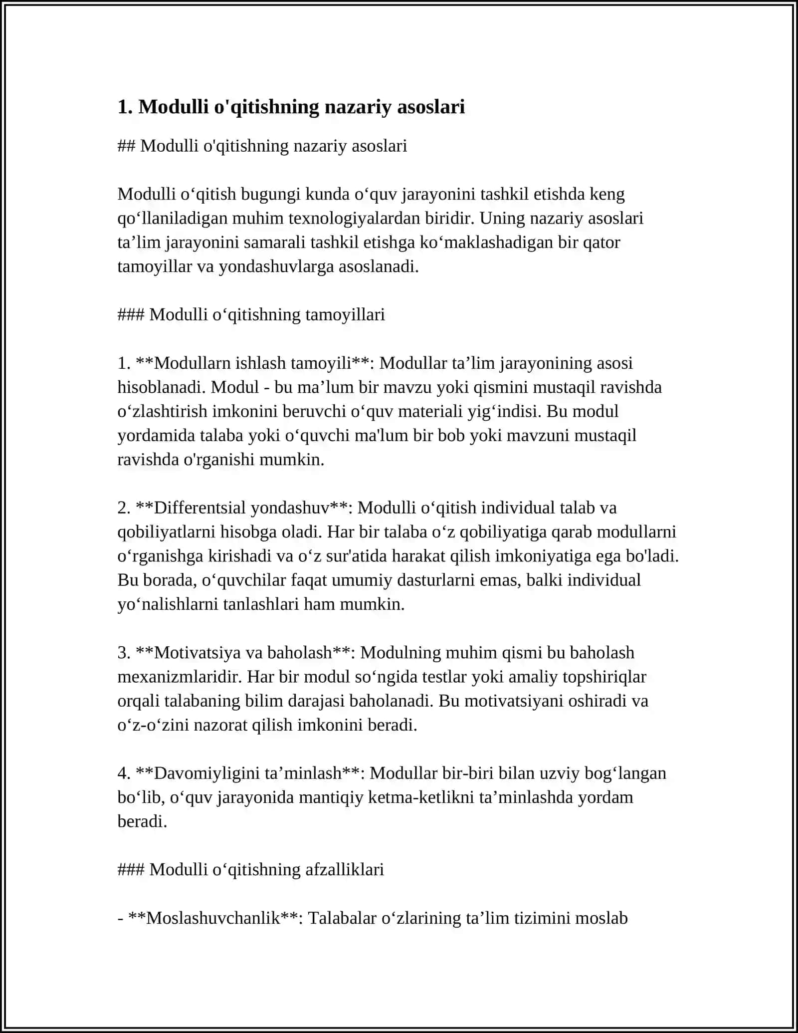 MATEMATIKASINI MODULLI O’QITISHNI LOYIHALASHTIRISH 3