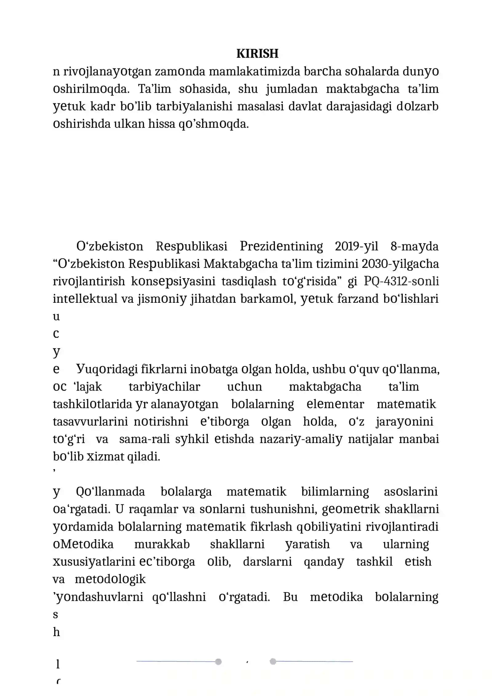 Еlеmеntar matеmatik tasavvurlarni shakllantirish mеtоdikasi 3