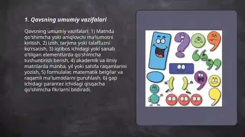 O‘zbek tilida tinish belgilari 3