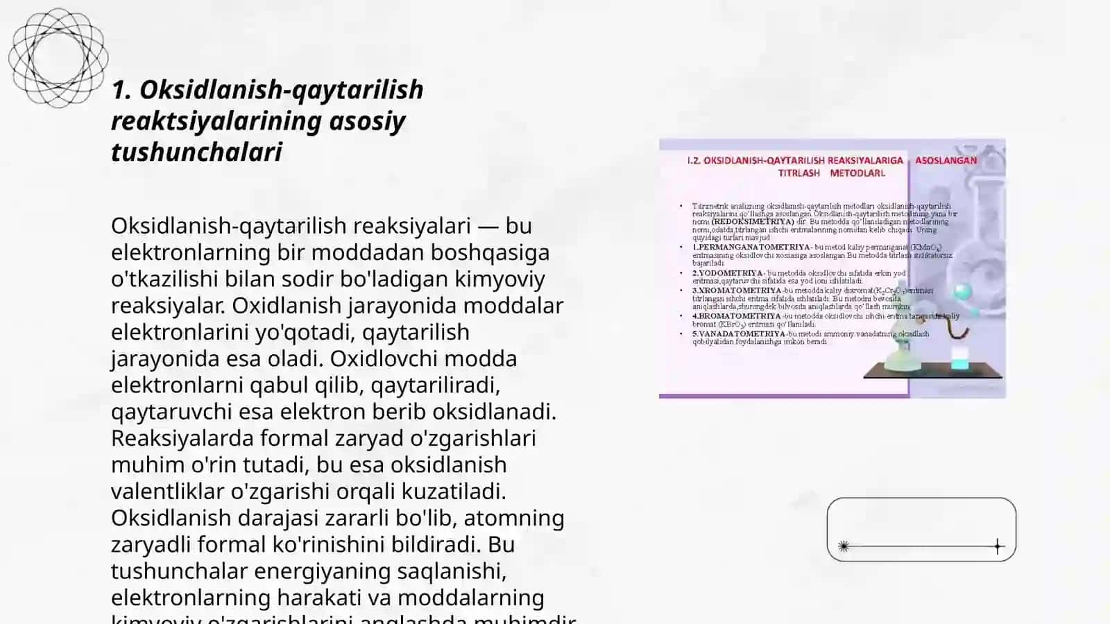 Oksidlanish-qaytarilish reaksiyalari 3