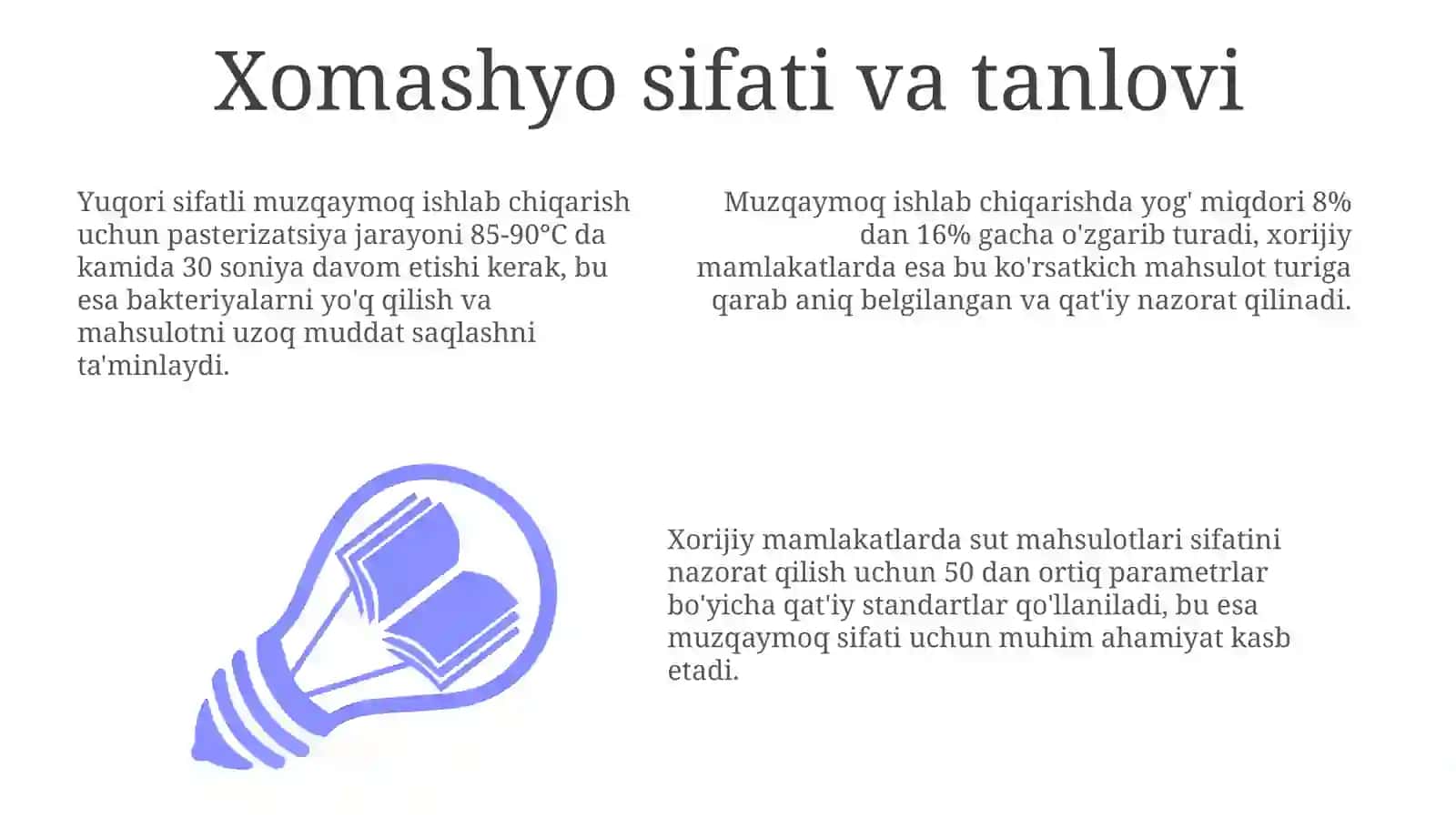 Muzqaymoq Ishlab Chiqarish Texnologiyasi 3
