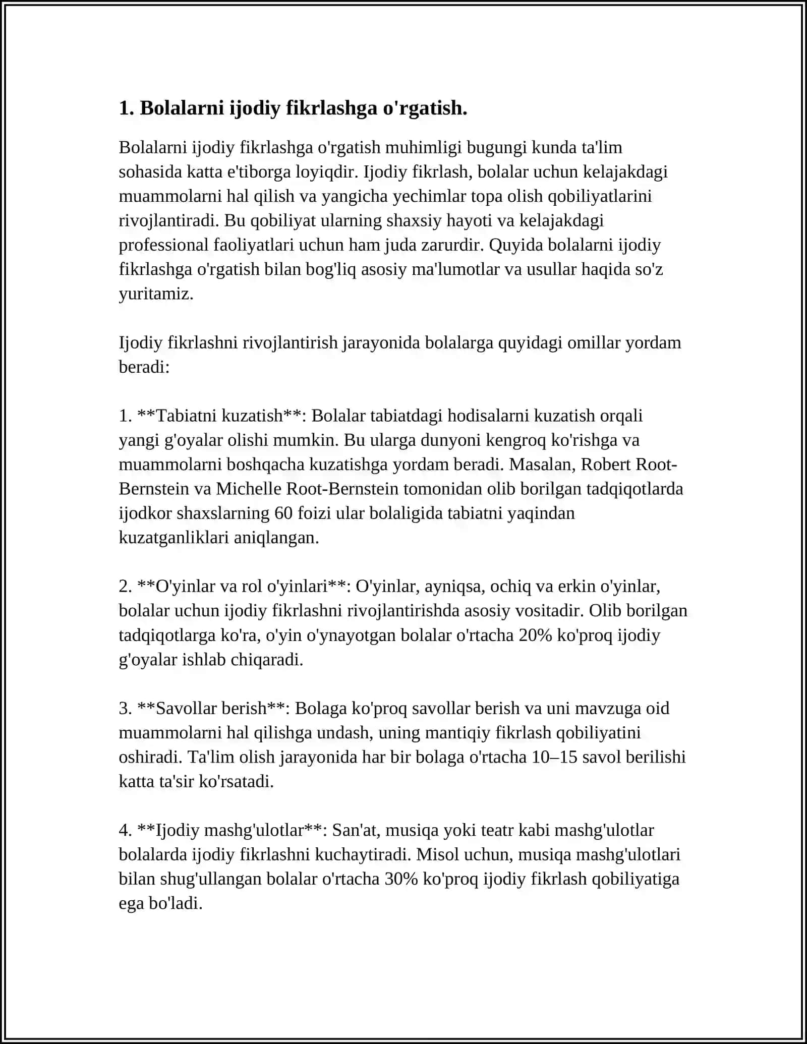 BOLALARNI HAR TOMONLAMA RIVOJLANISHDA IJODIY FAOLIYATNING AXAMYATI 3