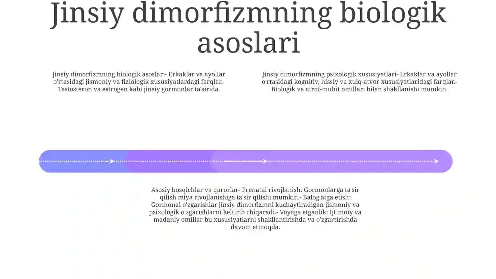 Jinsiy Dimorfizm Va Individning Psixologik Tavsifi. Mavzusida Keys Stadiy Va Yechimi 3