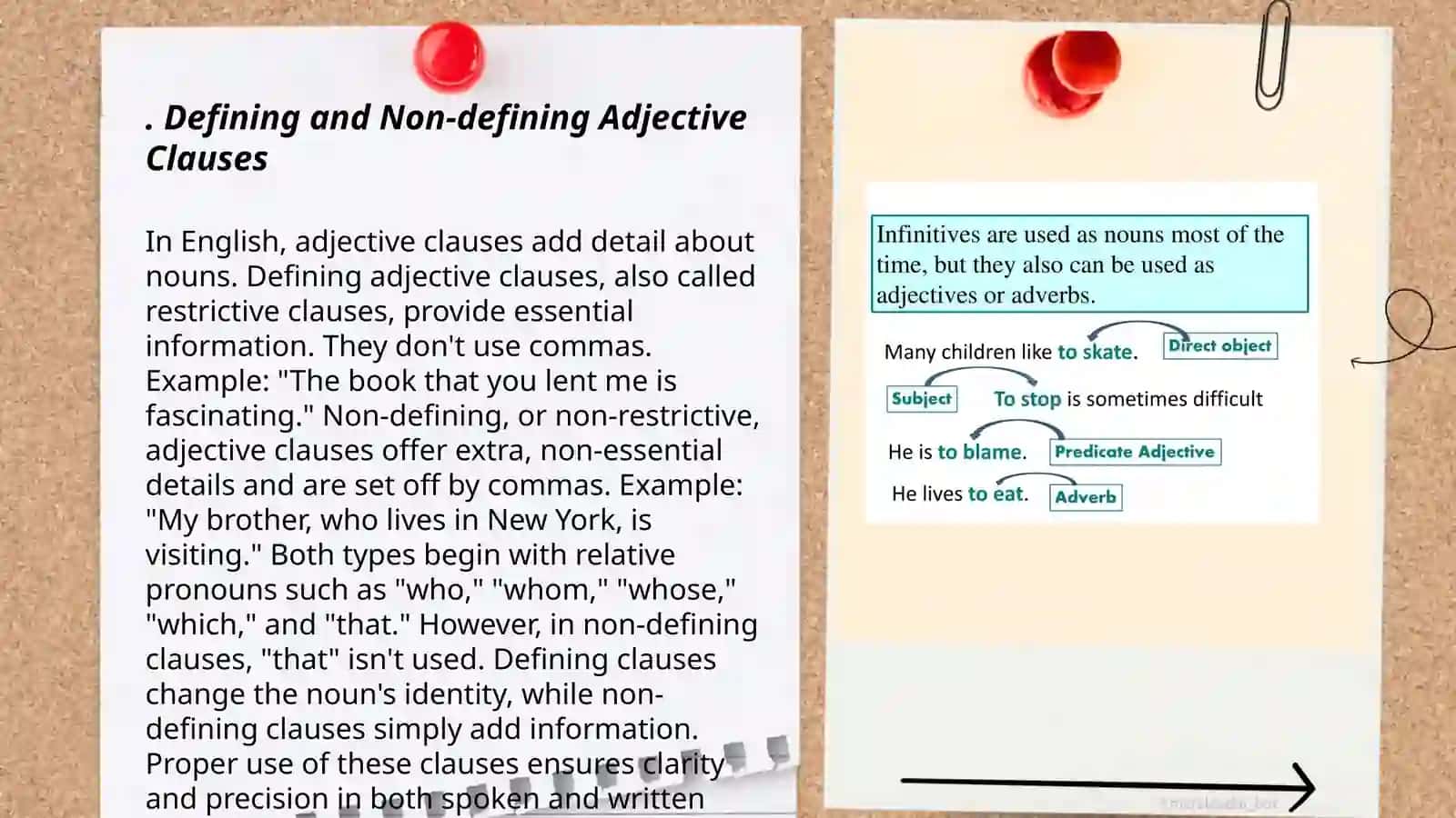 Adjective clauses and participle as adjectives |conditionals 3