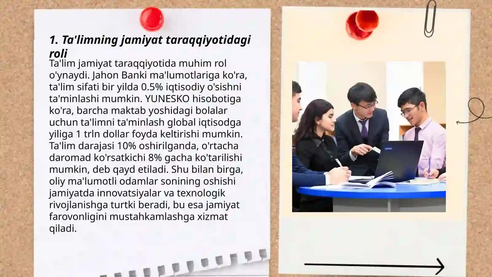 Pedagog faoliyatini jamiyati taraqqiyotidagi oʻrni 3
