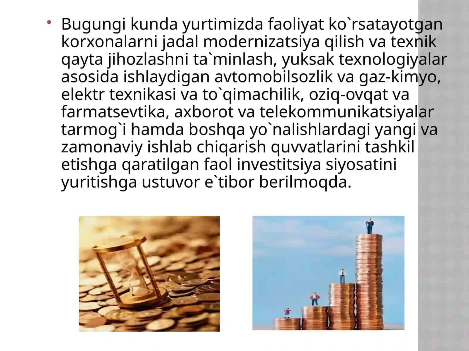 Xorijiy investitsiyalar 3