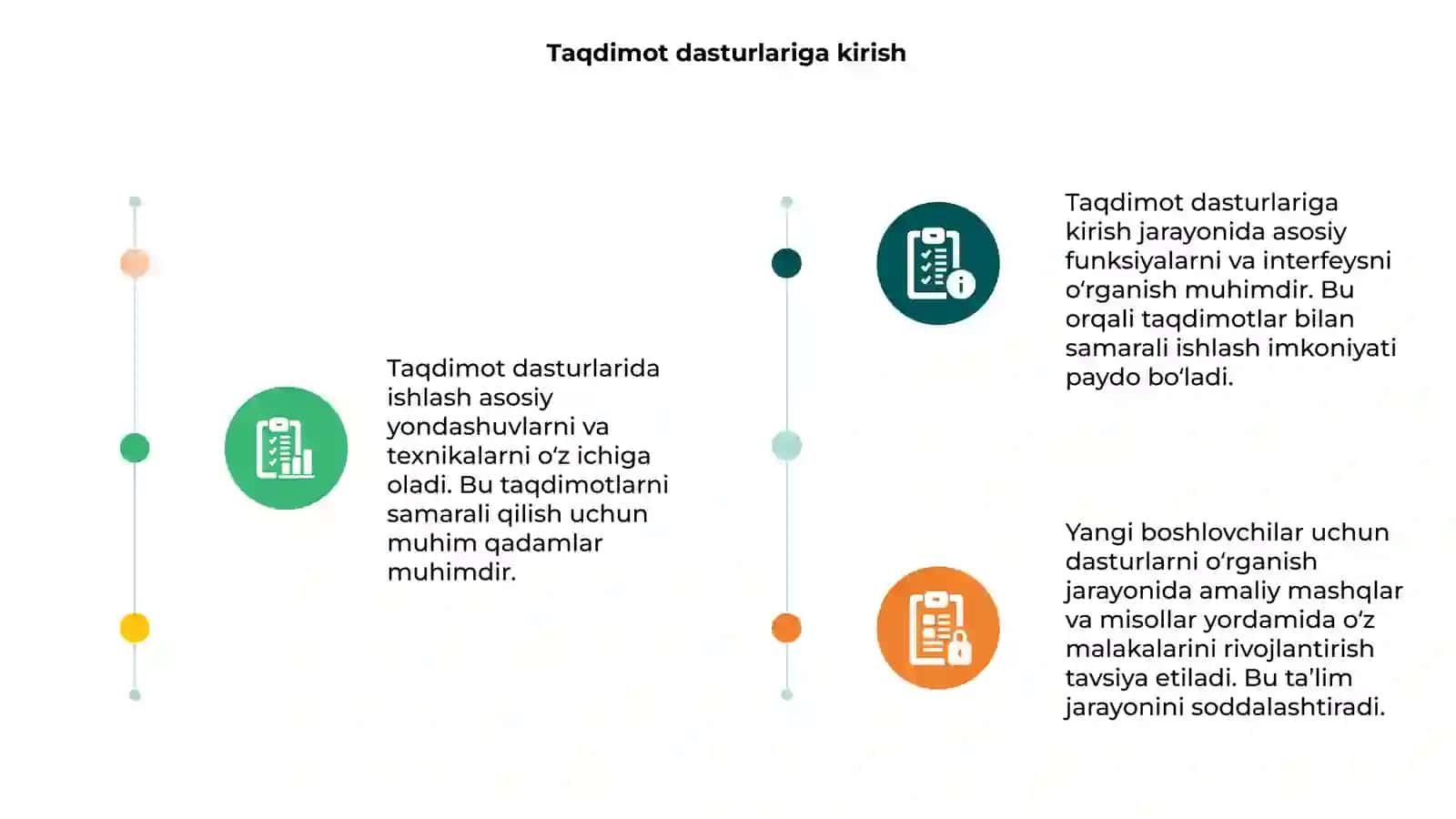 Taqdimot dasturlarida ishlash 3