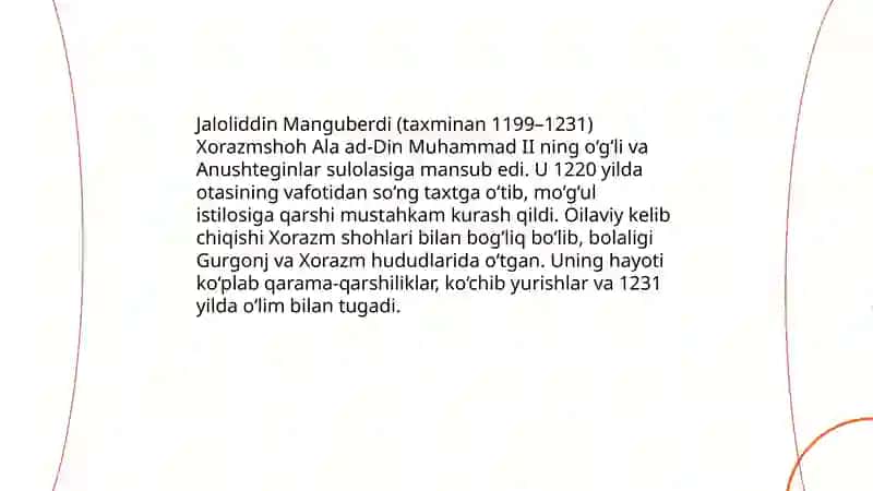 Jaloliddin Manguberdi Yurt Qahramoni 3