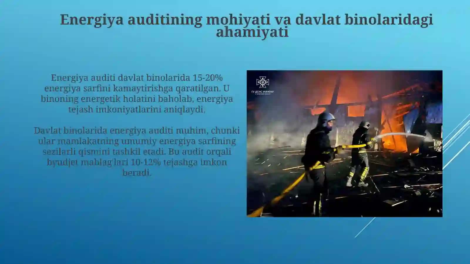 Jamoat binolarida energoaudit Binoning energetik pasportizatsiyalash 3