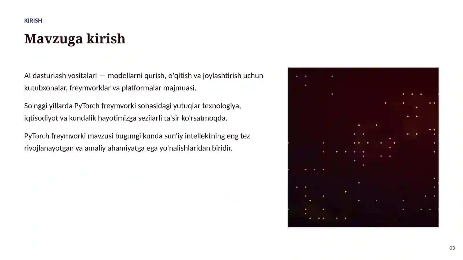 PyTorch freymvorki — imkoniyatlar va istiqbollar 3