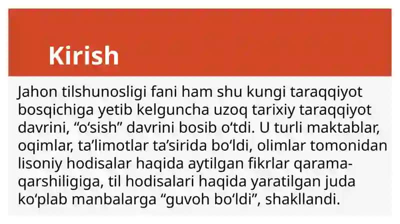 TILSHUNOSLIK TARIXIDAGI YO‘NALISHLAR VA MAKTABLAR 3