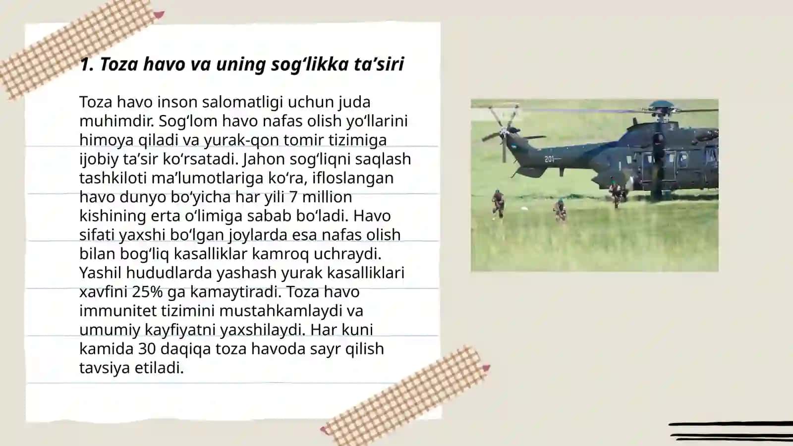 Tabiatni sogʻlomlashtirish kuchlari va omillari 3