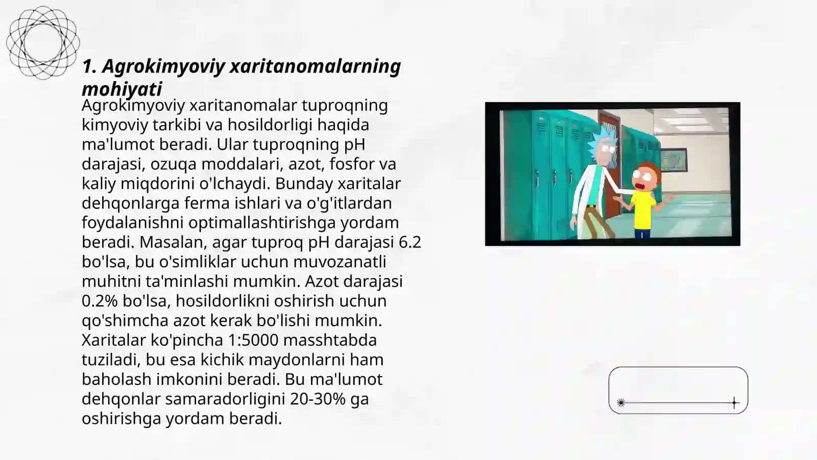 Agrokimyoviy xaritanomalarni tuzishning maqsad va vazifalari 3