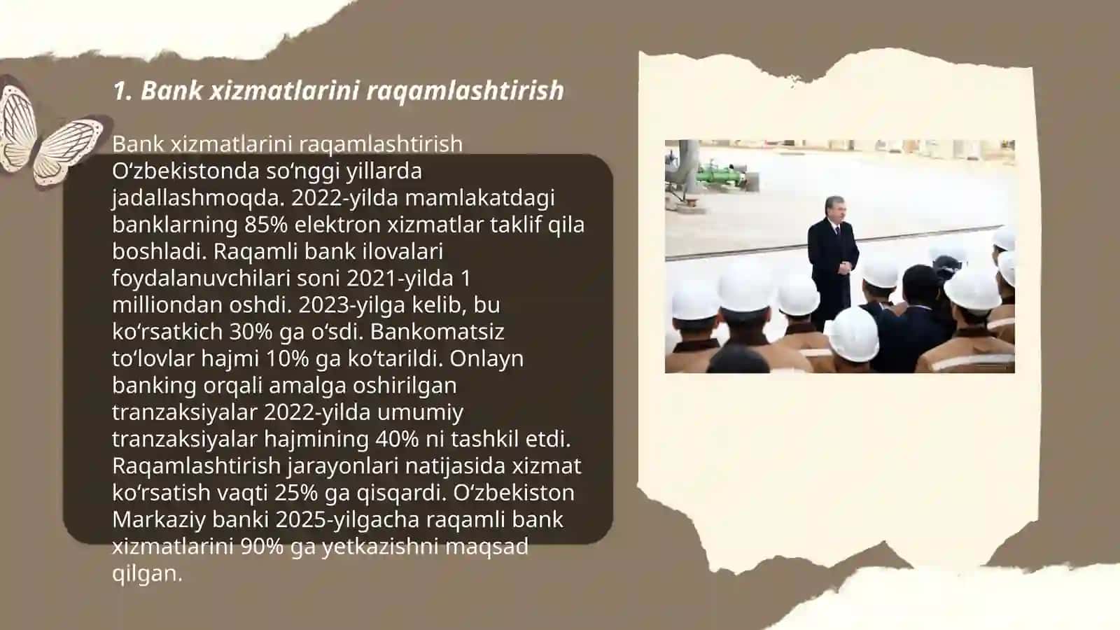 O‘zbekistonda bank tizimini takomillashtirish yo‘llari 3