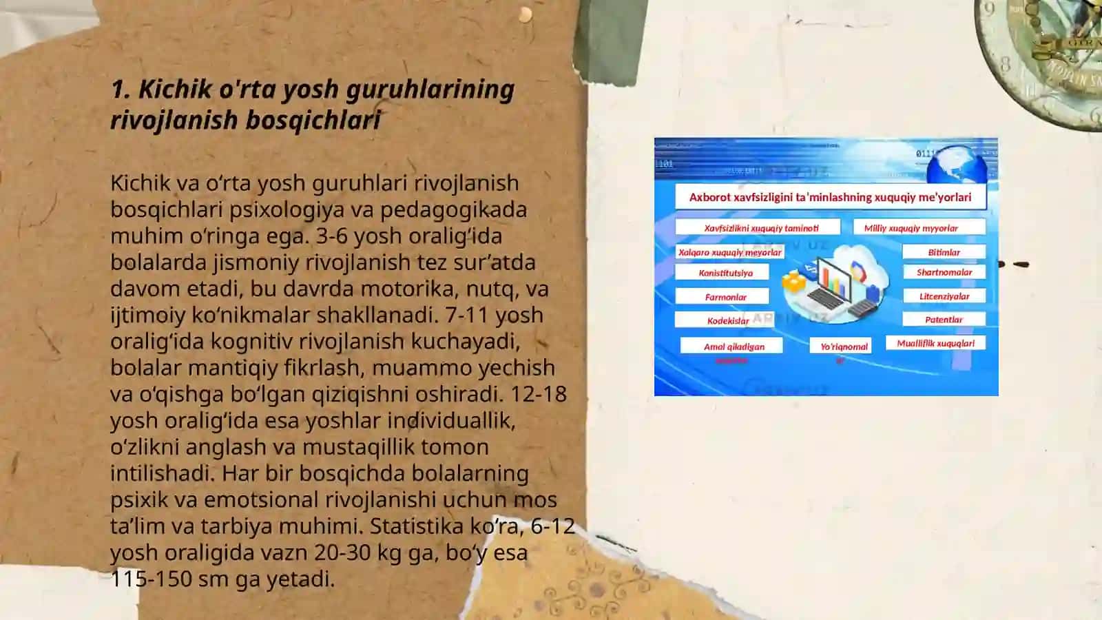 Kichik o'rta yosh guruhlarining rivojlanish bosqichlari 3