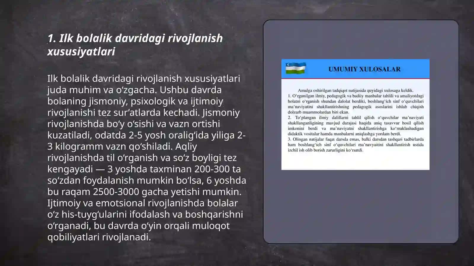 Ilk va maktabgacha yoshdagi bolalar pedagogikasi fanining predmeti va asosiy vazifalari 3