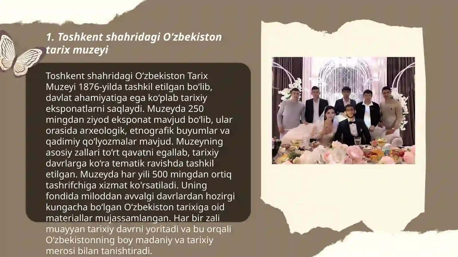 Toshkent shahri O‘zbekiston Tarix Muzeyi 3