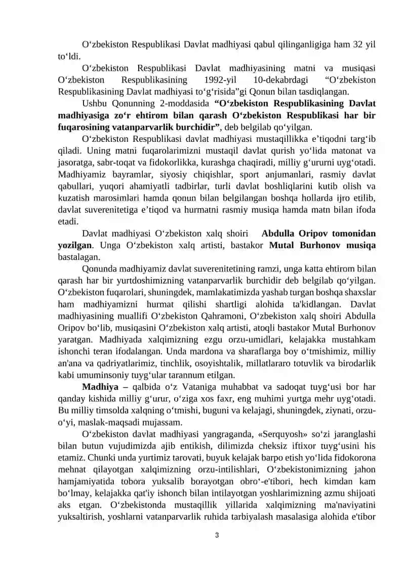 O‘zbekiston Respublikasi 3