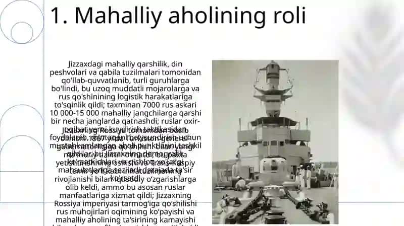 Rossiya imperiyasining Jizzaxni bosib olishi 3