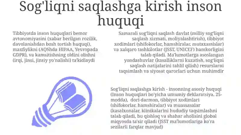 Tibbiyotda inson huquqlari muhafazasi 3