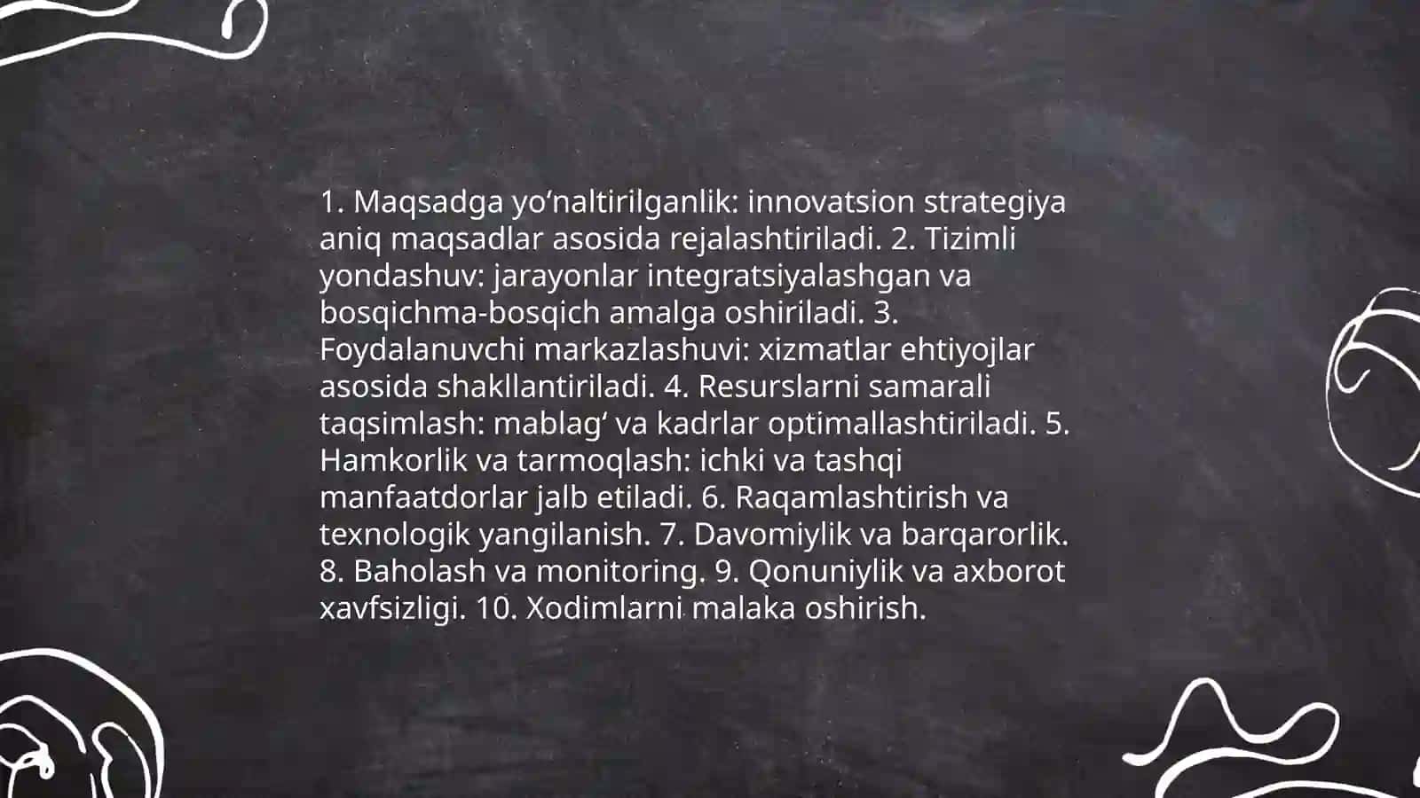 Kutubxona axborot muossalarida inavatsion faoliyatni tashkil etish jarayonlari 3