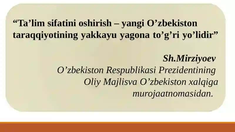 Ta’lim Tizimini Boshqarish 3