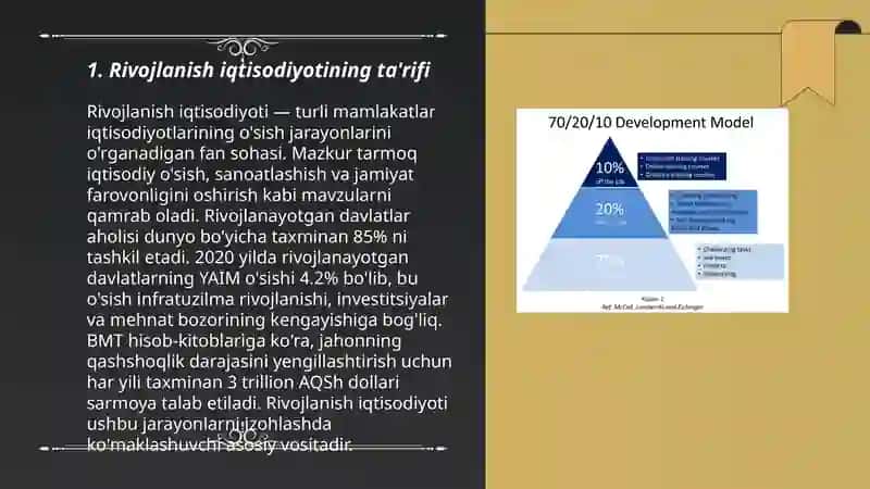 Rivojlanish iqtisodiyoti va uning nazariyasi 3
