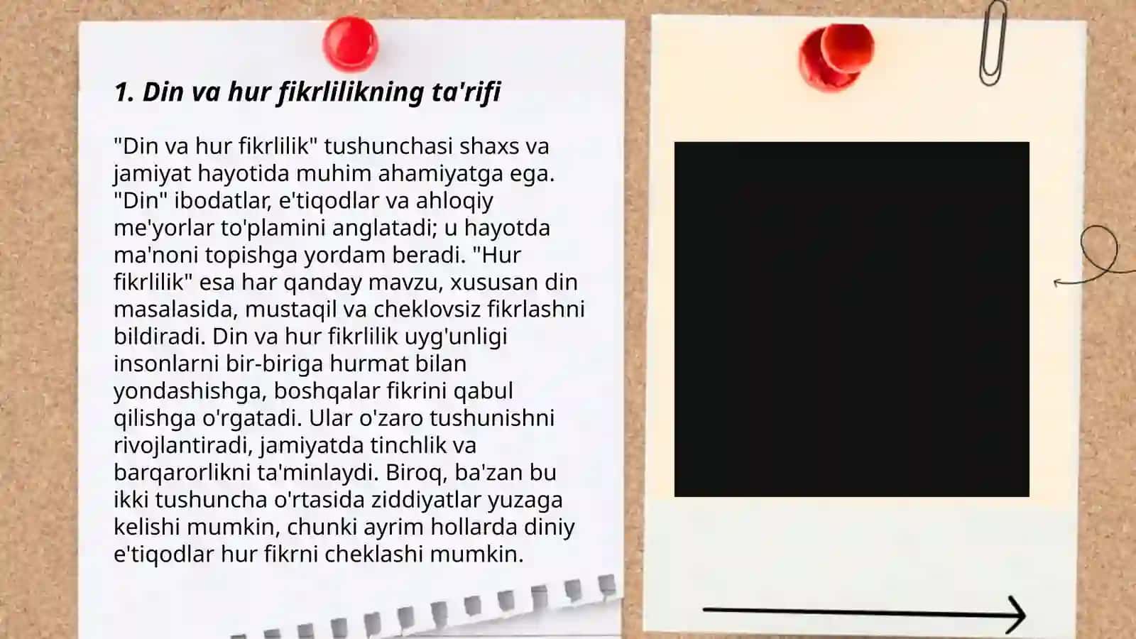 Din va hur fikrlilik Berdyaevning diniy hurfikrlilik haqidagi ğoyalarini Gʻazzoliyning gʻoyalari bilan qiyoslash mavzusida taqdimot tayyorlash kerak 3