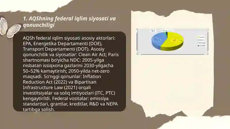 Yashil iqtisodiyotga o’tishning AQSh tajribasi 3