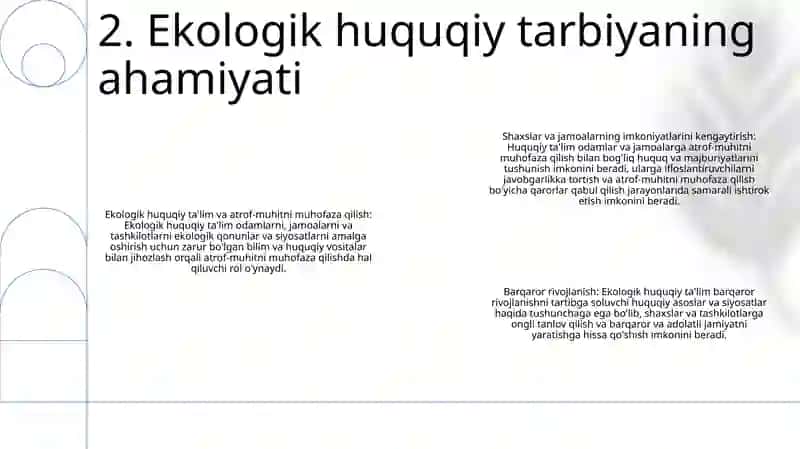 Ekologik Huquqiy-Ta'lim Va Tarbiya 3
