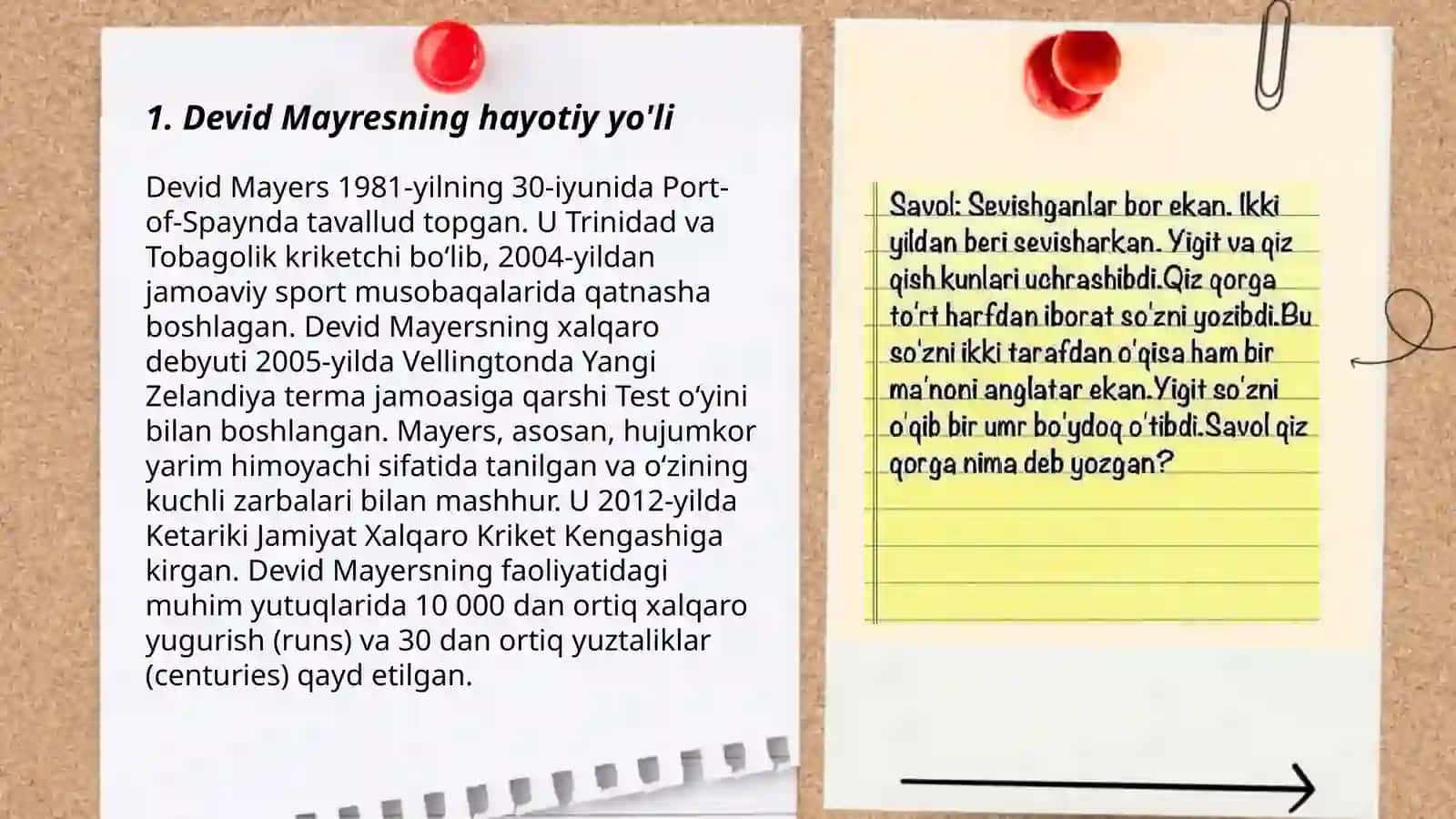 Devid Mayres va uning asarlari haqida ma'lumot 3